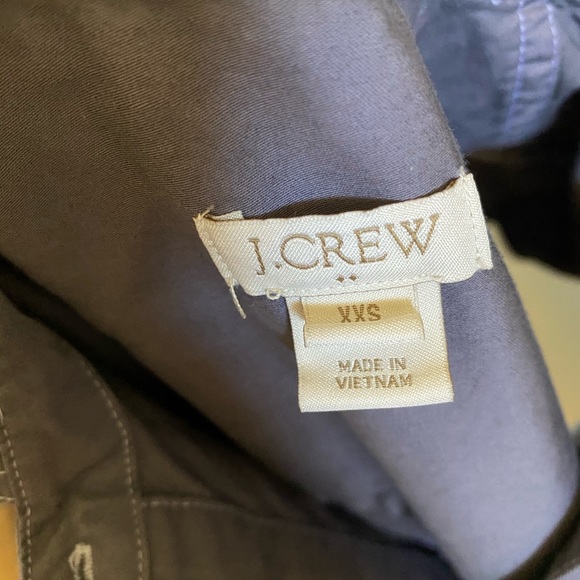 J. Crew Factory Short Sleeve Shirt Dress XXS - Picture 3 of 3